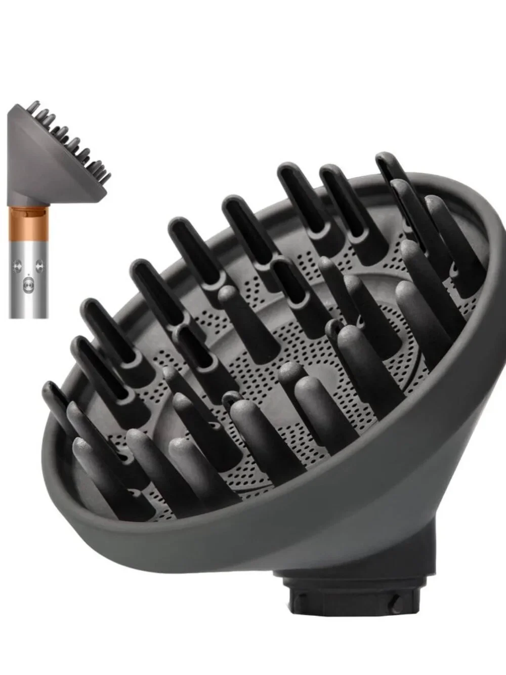 Upgraded Large Hair Diffuser Attachment for Dyson Airwrap Styler HS08 HS05 HS01